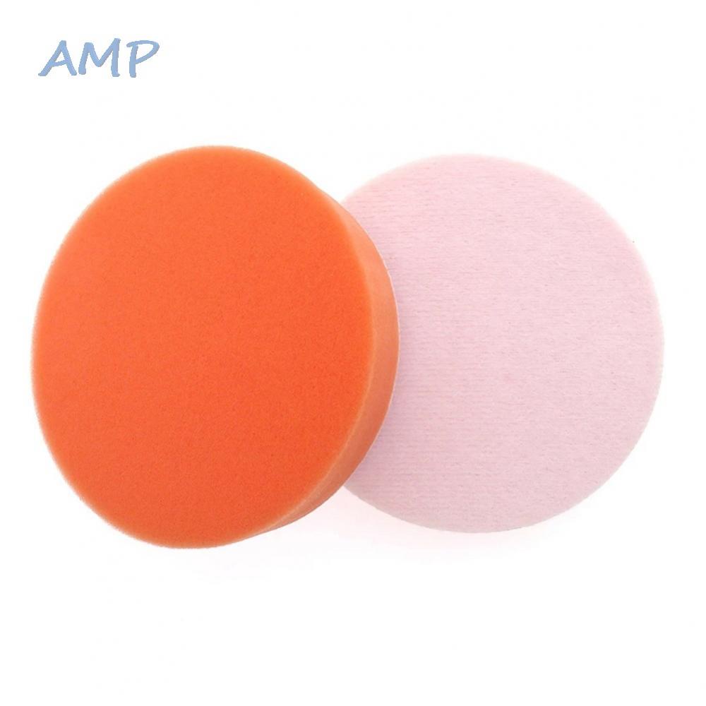 new-8-polishing-pad-cleaning-tools-orange-polishing-reusable-waxing-pads-125mm-5inch