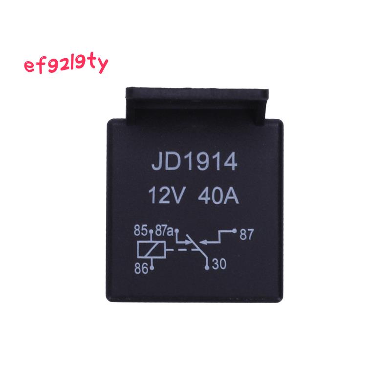 รีเลย์-12v-โวลต์-40a-amp-5-pin-สําหรับรถยนต์-รถจักรยานยนต์-เรือ-จักรยาน