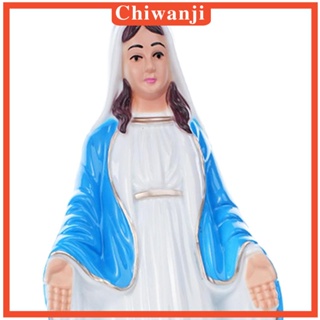 [Chiwanji] รูปปั้นพระแม่มารี พร สําหรับตกแต่งโต๊ะ บาร์ ระเบียง ของสะสม