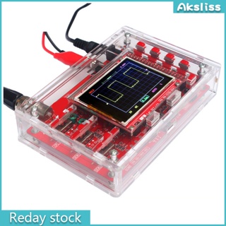 Aks Stm32 ออสซิลโลสโคปดิจิทัล แบบประกอบเต็มรูปแบบ พร้อมเคสอะคริลิคใส วงจรสั้น ตรวจจับวงจรไฟฟ้า E-learning