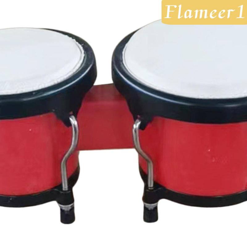 flameer1-ชุดกลองบองโก-ปรับแต่งได้-เครื่องดนตรีแอฟริกัน-สําหรับผู้เริ่มต้น-เด็กผู้ชาย-ผู้หญิง