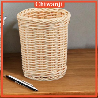 [Chiwanji] ขาตั้งหวายเทียม สําหรับวางปากกา ดินสอ แปรงแต่งหน้า