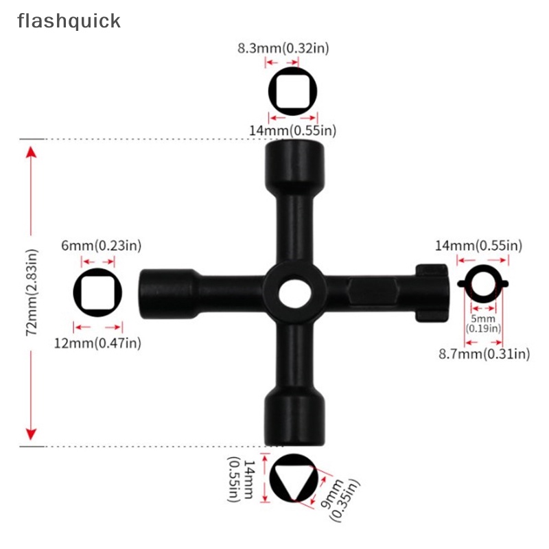 flashquick-ประแจฟิลลิปส์-4-ทาง-ประแจสามเหลี่ยม-ภายใน-สากล-เครื่องมือซ่อม-คุณภาพสูง-เครื่องมือช่างที่ดี