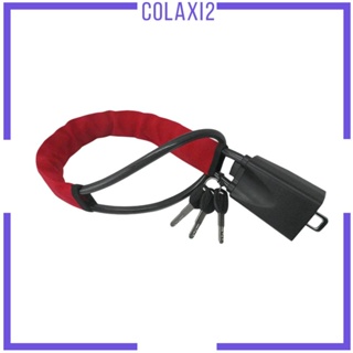 [Colaxi2] อุปกรณ์ล็อคพวงมาลัยรถยนต์ ติดตั้งง่าย พร้อมกุญแจ 3 ชิ้น สําหรับยานพาหนะ รถบรรทุก