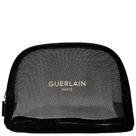 guerlain-black-mesh-makeup-pouch-guerlain-ผ้ามุ้ง-วัสดุแข็งแรง