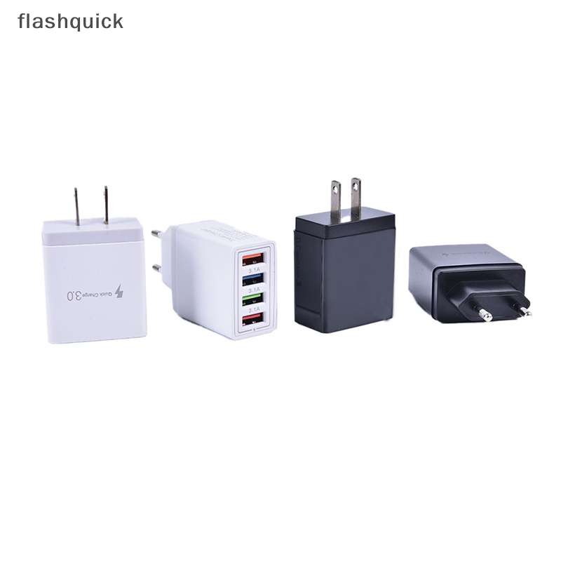 flashquick-อะแดปเตอร์ชาร์จ-usb-4-พอร์ต-3-0-5v-nice