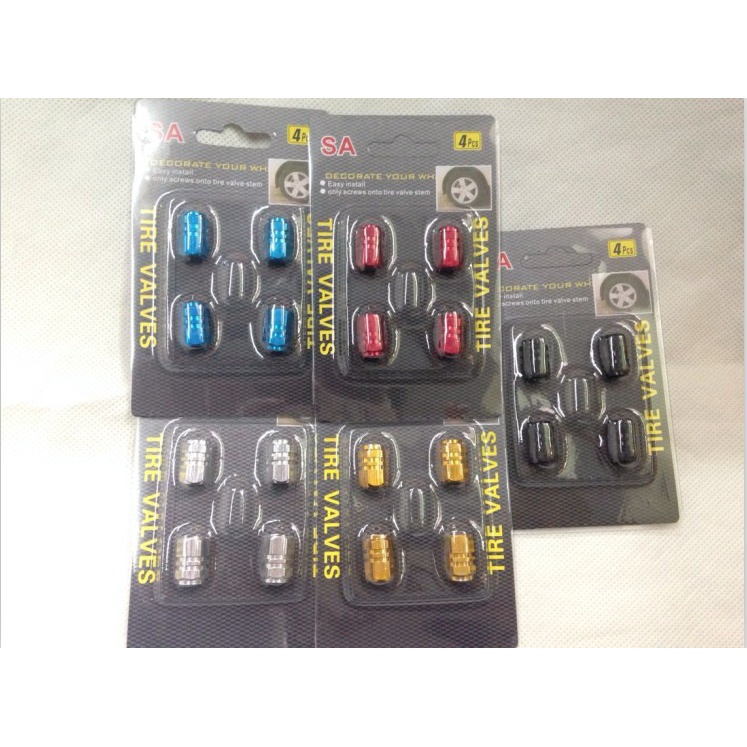 4-ชิ้น-ฝาครอบวาล์วยางรถยนต์-อลูมิเนียม-กันรั่ว-ไม่ซ้ําใคร