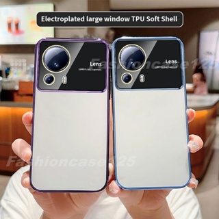 เคสโทรศัพท์ซิลิโคน TPU ใส แบบนิ่ม กันกระแทก ป้องกันเลนส์กล้อง สําหรับ Xiaomi Mi 13 12 11 Lite 11T Pro 5G 4G 13Lite 2023 2022