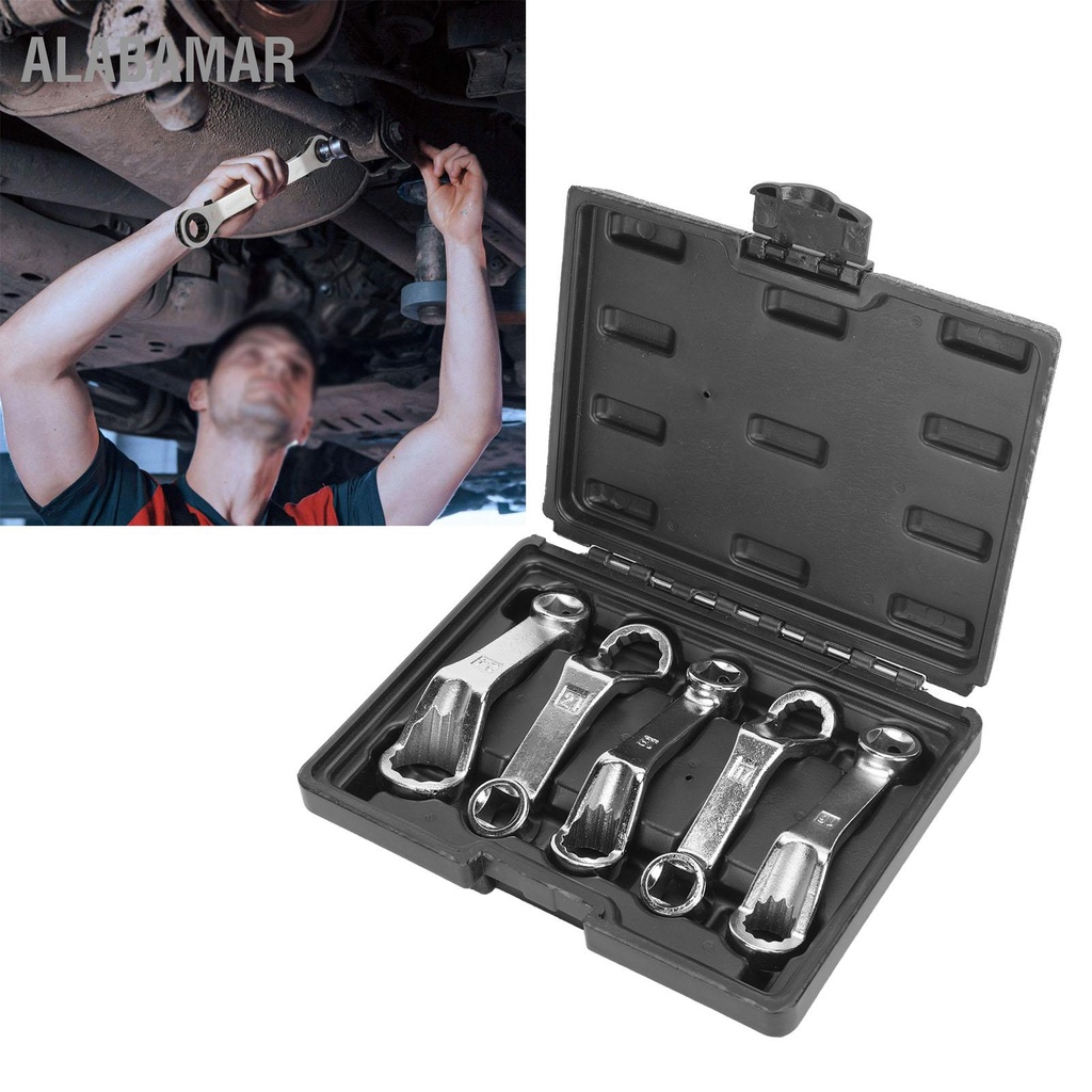 alabamar-5pcs-engine-mount-socket-wrench-offset-rear-axle-camber-adjustment-replacement-for-benz