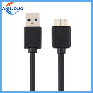 Ann สายเคเบิล USB 3 0 ตัวผู้ Type A เป็น Micro B USB3 0 สําหรับฮาร์ดไดรฟ์ PC