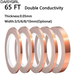 【DAISYG】Shielding Copper Foil Tape for Back of Guitar Pickguards and Cavities 65FT Long