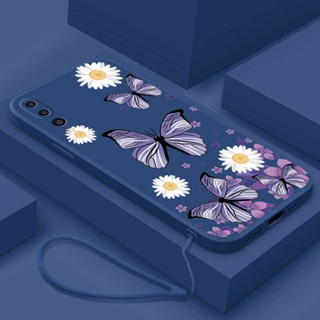 Huawei P20 Pro P30 Lite P20lite P10 Plus Little Daisy Butterfly Flower เคสโทรศัพท์ ซิลิโคนเหลว เคสกันกระแทก