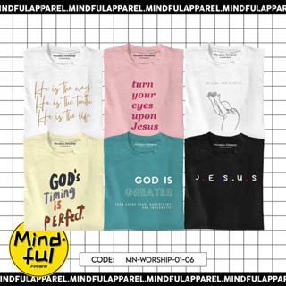 MINIMAL WORSHIP GRAPHIC TEES PRINTS | MINDFUL APPAREL T-SHIRT_02