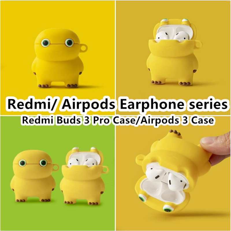 case-home-เคสหูฟัง-แบบนิ่ม-ลายการ์ตูนมังกรน่ารัก-สําหรับ-redmi-buds-3-pro-airpods-3