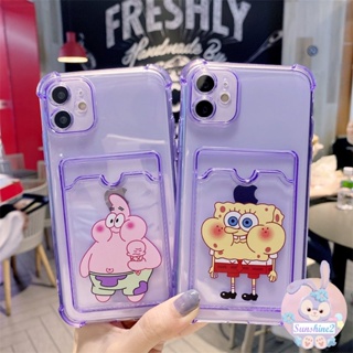 เคสโทรศัพท์มือถือ ลายการ์ตูนสพันจ์บ็อบ สแควร์แพนท์ สําหรับ iPhone11 14pro max 13 12 XS 8puls mini