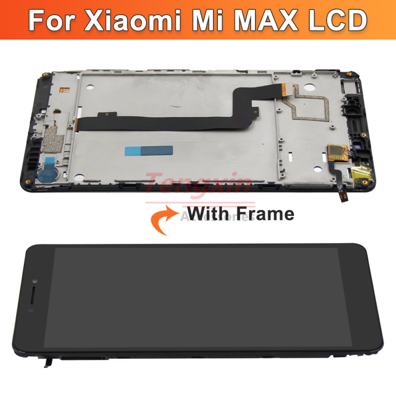 หน้าจอ-lcd-6-44-นิ้ว-พร้อมกรอบสัมผัส-แบบเปลี่ยน-สําหรับ-xiaomi-mi-max-xiaomi-mi-max