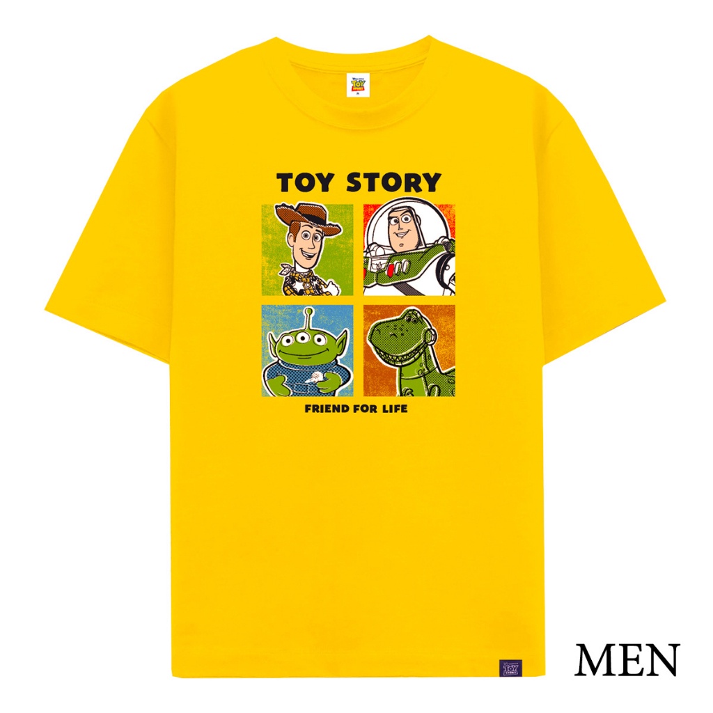hot-disney-toy-story-friend-for-life-family-men-เสื้อยืดครอบครัวดิสนีย์-ทอย-สตอรี่-ผู้ชาย-และเด็ก-สินค้าลิขส