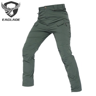 Eaglade กางเกงคาร์โก้ยุทธวิธี สําหรับ JTIX7 สีเขียว กันน้ํา แห้งเร็ว ยืดหยุ่นได้