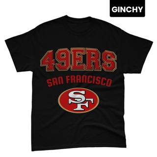 【ใหม่】NFL 49ers T-Shirt Inspired | NFL | 49ers | Casual | Unisex | T-Shirt