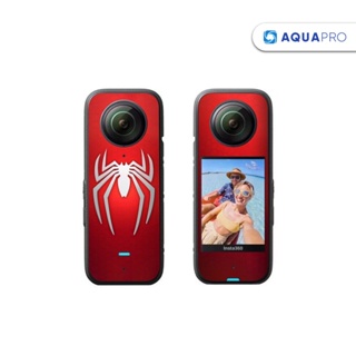 Insta360 X3 Sticker No.27 (Red Spider) Protective Skin Film สติกเกอร์ฟิล์ม ป้องกันรอยขีดข่วน