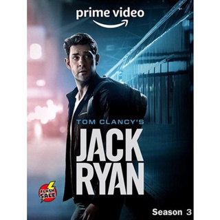 DVD ดีวีดี Tom Clancys Jack Ryan Season 3 (2022) สายลับแจ็ค ไรอัน ปี 3 (8 ตอนจบ) (เสียง ไทย/อังกฤษ | ซับ ไทย/อังกฤษ) DVD