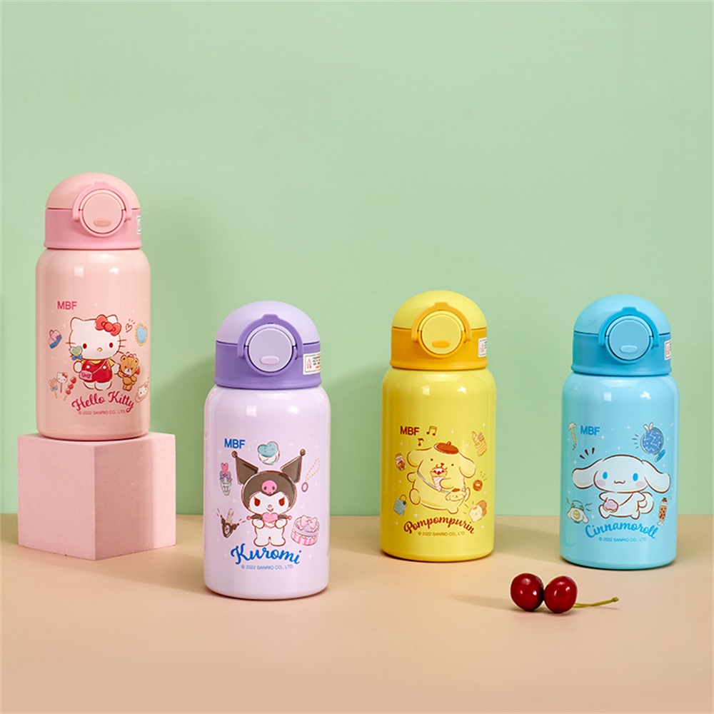 sanrio-สูญญากาศ-fcasks-สแตนเลสกระติกเก็บความร้อนกระติกน้ำสูญญากาศกระติกน้ำร้อนถ้วยเด็กนักเรียนดื่มถ้วยฟางซินเทีย-cynthia