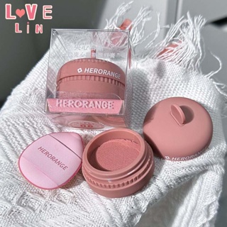 【Lovelin】HERORANGE~ บลัชออน เนื้อครีม โมโนโครม แซนวิช ติดทนนาน สีธรรมชาติ