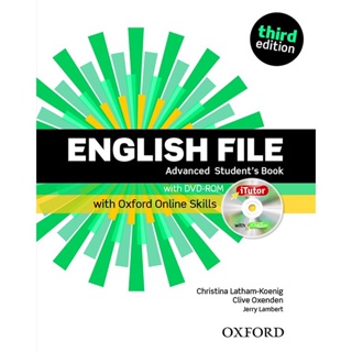 Bundanjai (หนังสือเรียนภาษาอังกฤษ Oxford) English File 3rd ED Advanced : Students Book +iTutor and Online Skills