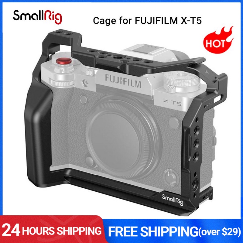 SmallRig X-T5 กล้อง Full Cage สําหรับ Fujifilm,อลูมิเนียมกล้อง Rig ...