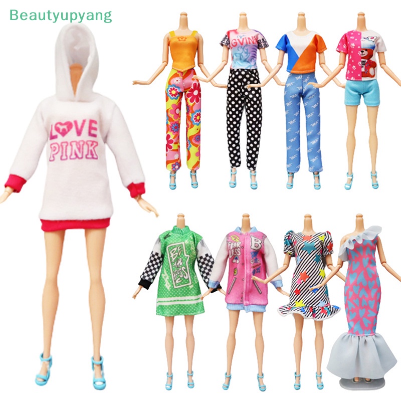 beautyupyang-ชุดเสื้อเชิ้ต-กระโปรง-และกางเกงลําลอง-สําหรับบ้านตุ๊กตา-1-6-1-ชุด