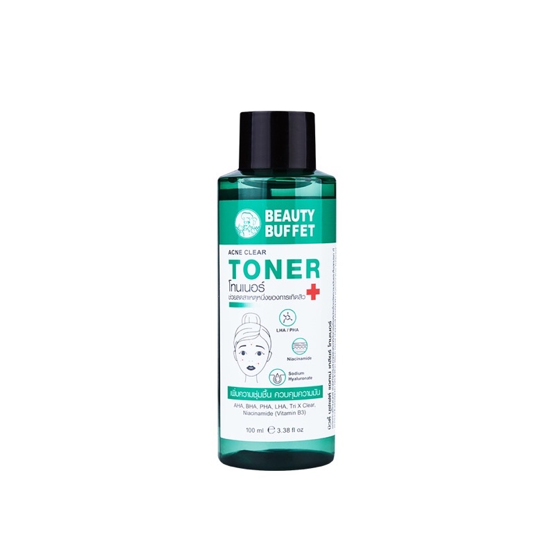 โทนเนอร์ลดสิว-beauty-buffet-acne-clear-toner-100ml