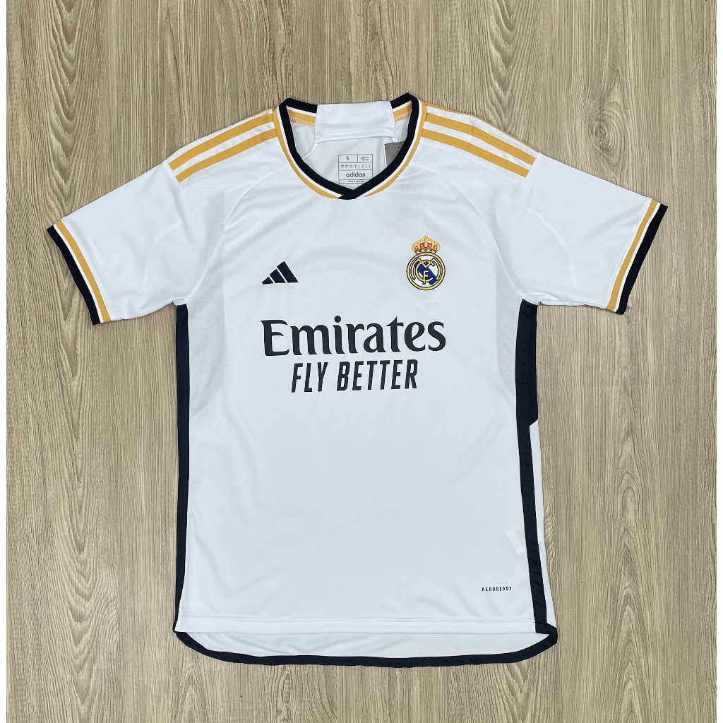 เสื้อบอล-มาดริด-madrid-2023-2024-เนื้อผ้าโพลีเอสเตอร์-เกรดแฟนบอล-aaa