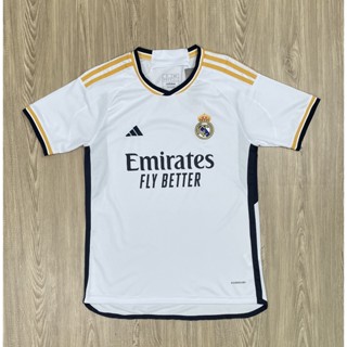 เสื้อบอล มาดริด Madrid 2023/2024 เนื้อผ้าโพลีเอสเตอร์ เกรดแฟนบอล AAA