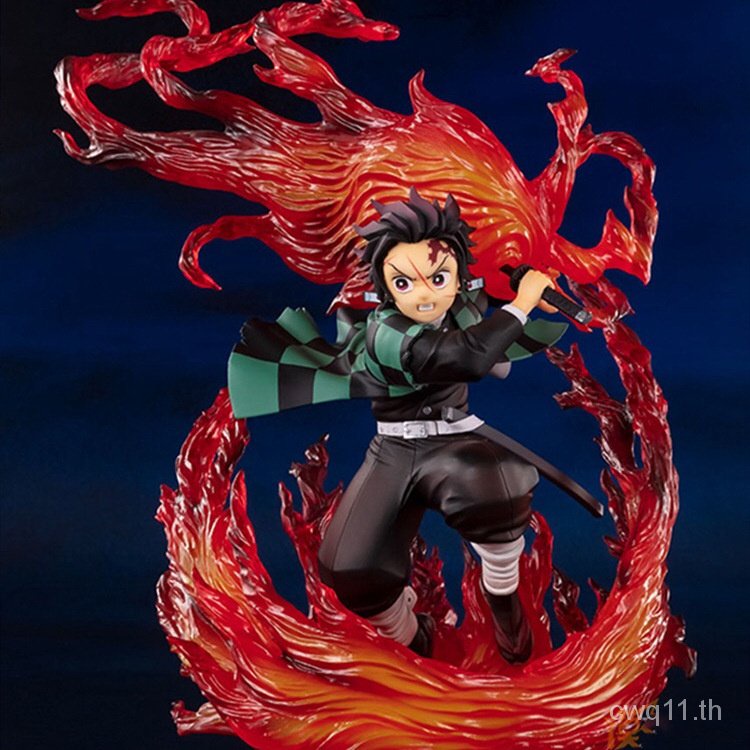 พร้อมส่ง-ฟิกเกอร์-figuartszerofz-demon-slayer-tanjiro-god-of-fire-kagura-คุณภาพสูง-สําหรับตกแต่ง-จัดส่ง-24-ชั่วโมง