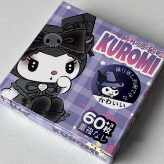 Sanrio Kuromi Cinnamoroll สติกเกอร์ PVC กันน้ํา ลาย Hello Kitty น่ารัก สร้างสรรค์ สําหรับติดตกแต่งสมุด DIY 60 ชิ้น ต่อชุด