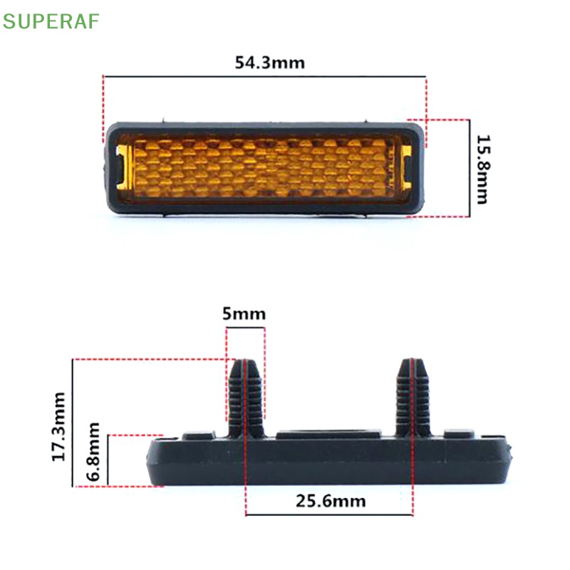 superaf-ที่เหยียบปั่นจักรยาน-สะท้อนแสง-เพื่อความปลอดภัย-ทนทาน-ขายดี-4-ชิ้น