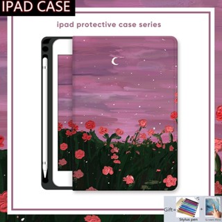 เคส พร้อมช่องใส่ปากกา สําหรับ Apple Ipad Air 5th 4th 3rd 2nd 1st Mini 6 5 4 3 2 1 Pro 11 10.5 9.7 10.2 10.9 นิ้ว Ipad 6th 7th 8th 9th 10th เคส