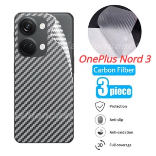 ฟิล์มกันรอยหน้าจอ คาร์บอนไฟเบอร์ แบบนิ่ม ป้องกันรอยขีดข่วน สําหรับ OnePlus Nord 3 Ace 2V Ace2V Nord3 1+Nord CPH2491 5G 2023