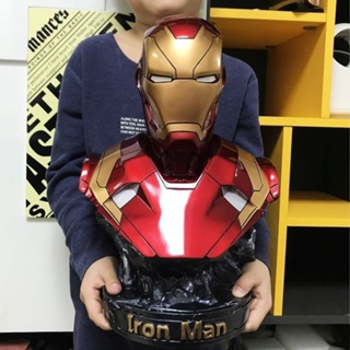 Deepsea studio [Quick delivery in stock] Iron Man model MK46 chest portrait Avengers 4 Marvel movie anime surrounding statue GK hand-made ornaments