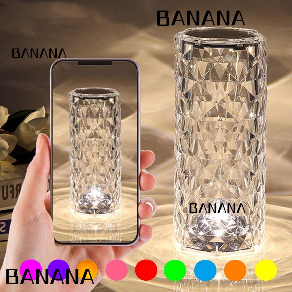 banana1-โคมไฟตั้งโต๊ะ-ประดับคริสตัล-เพชร-โรแมนติก-ปรับขนาดได้-ชาร์จ-usb