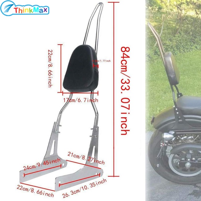 พนักพิงหลัง-แบบถอดออกได้-สําหรับตกแต่ง-dyna-street-bob-super-glide