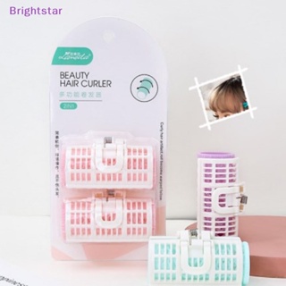 Brightstar ลูกกลิ้งดัดผม ไร้ความร้อน ใช้ง่าย สําหรับจัดแต่งทรงผม DIY 2 3 ชิ้น