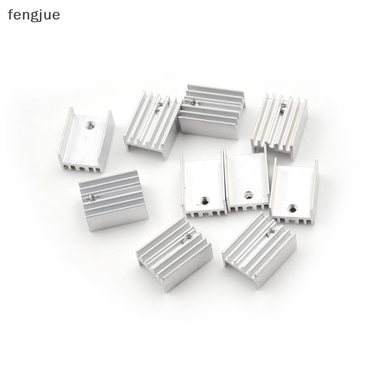 fengjue-ชุดฮีตซิงก์ฮีตซิงก์-อลูมิเนียม-สําหรับทรานซิสเตอร์-to-220-20x15x10-มม-10-ชิ้น-0-0-0-0-0-th