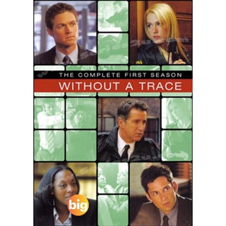 แผ่น DVD หนังใหม่ Without A Trace Season 1 ครบชุด (เสียง อังกฤษ | ซับ ไทย) หนัง ดีวีดี