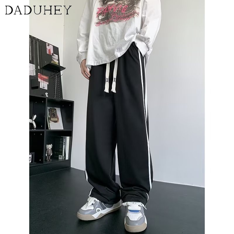 daduhey-2023-high-street-loose-straight-track-sweatpants-mens-american-style-retro-fashion-brand-striped-casual-pants