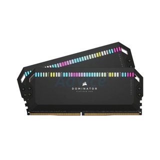 RAM DDR5(5600) 32GB (16GBX2) CORSAIR DOMINATOR PLATINUM RGB BLACK (CMT32GX5M2B5600C36)