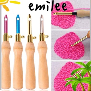 EMILEE เข็มปักครอสติช เปลี่ยนหัวได้ อุปกรณ์เสริม สําหรับเย็บปักถักร้อย DIY