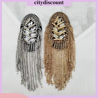 &lt;citydiscount&gt; เข็มกลัด ประดับลูกปัด พลอยเทียม พลอยเทียม DIY สําหรับหมวก ผู้ชาย ผู้หญิง