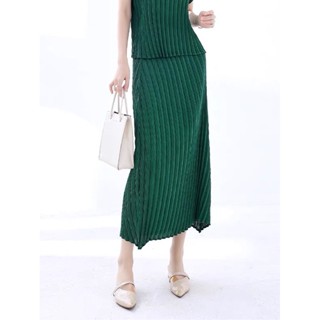 2MUAY รุ่นPP1207S GLAM PLEAT SKIRT กระโปรงผู้หญิง กระโปรงพลีทคุณภาพ 4 สี FREE SIZE