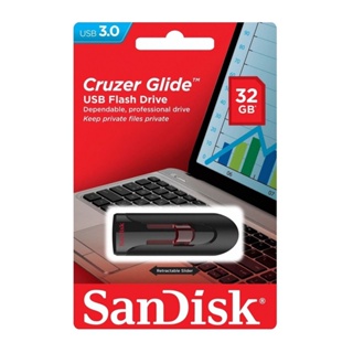 SANDISK แฟลชไดร์ฟ USB Cruzer Glide 32GB